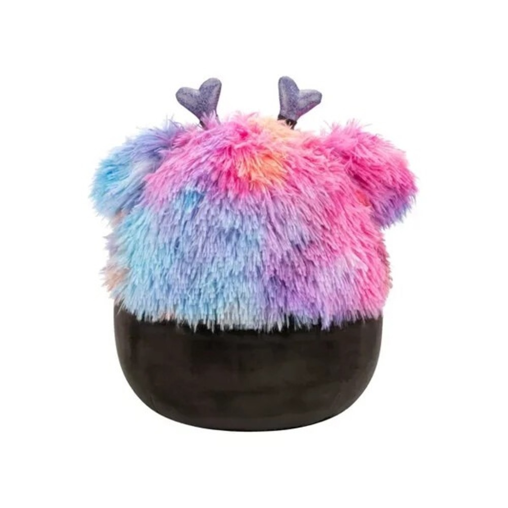 NEW ! Squishmallows Frumpy Bigfoot Plush 12" Pink Black Fuzzy Valentine Monster - Picture 3 of 7